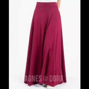 NWT Agnes & Dora Merlot Ball Skirt size XXL